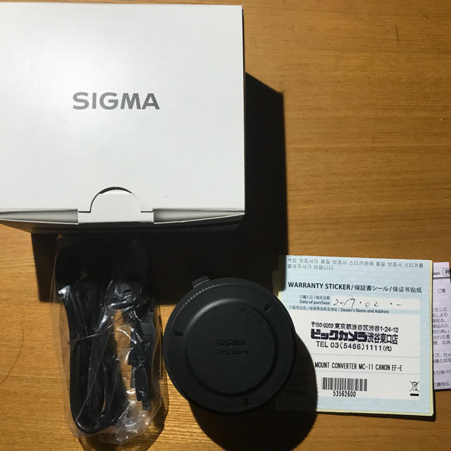 SIGMA mount converter mc 11