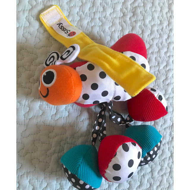 Sassy(サッシー)のベビーカー おもちゃ 布絵本 キッズ/ベビー/マタニティのおもちゃ(知育玩具)の商品写真