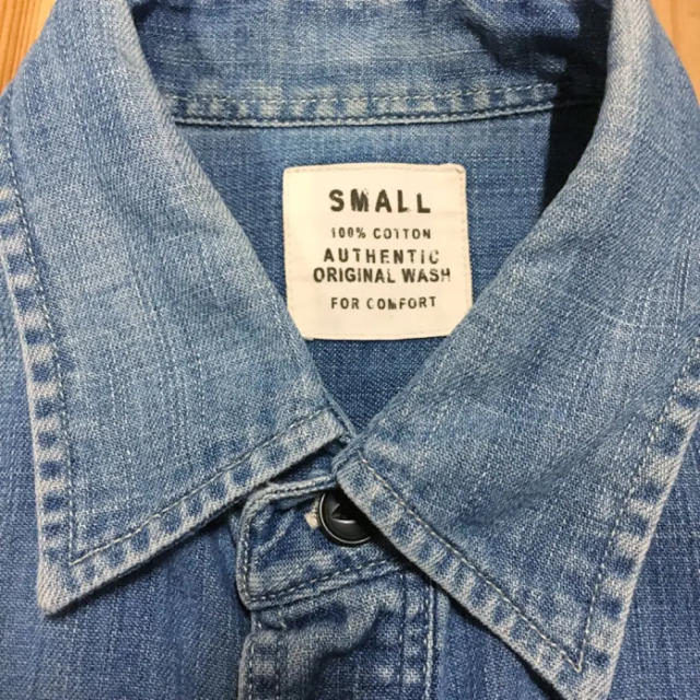 UNIQLO(ユニクロ)のUNIQLO ユニクロ デニムシャツ メンズ メンズのトップス(シャツ)の商品写真