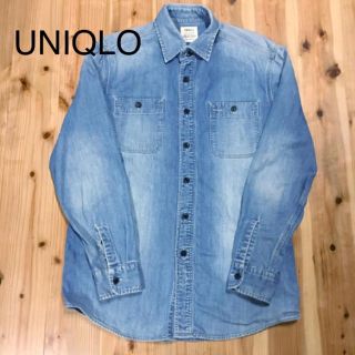 ユニクロ(UNIQLO)のUNIQLO ユニクロ デニムシャツ メンズ(シャツ)