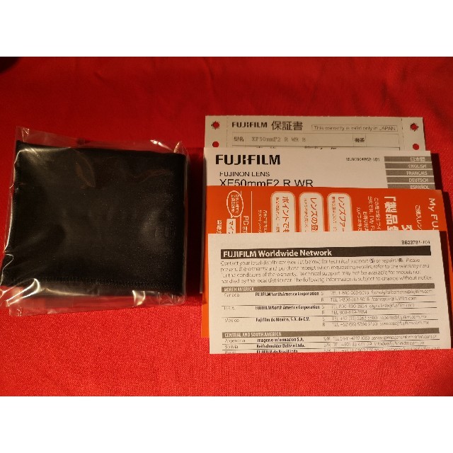 ★FUJIFILM  XF50mmF2 R 単焦点レンズ★