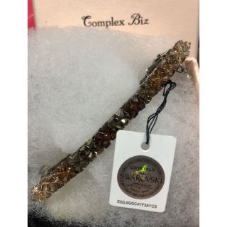 コンプレックスビズ(Complex Biz)の Complex Biz スワロフスキーバレッタ(バレッタ/ヘアクリップ)