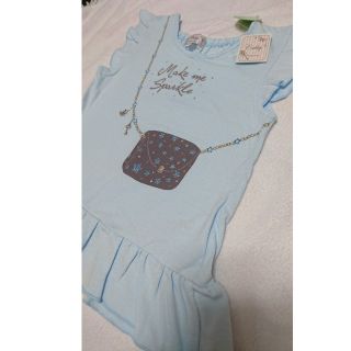 マザウェイズ(motherways)の最終価格☆新品未使用♪マザウェイズ水色カットソー(Tシャツ/カットソー)