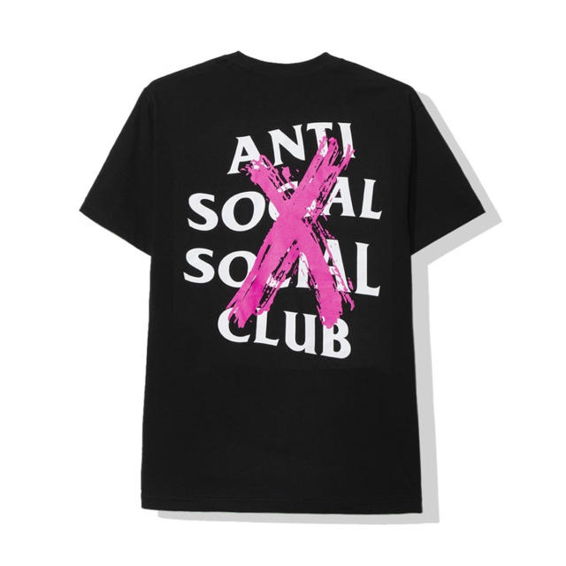 【Anti social】Cancelled Black Tee / L