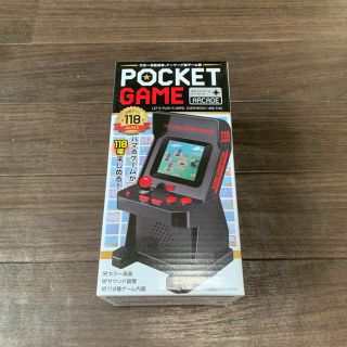 ポケットゲーム Pocket Game 118 ブラック(携帯用ゲーム機本体)