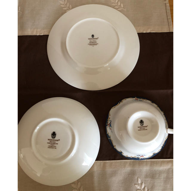 ◆希少品◆ ウェッジウッド Chartley(チャトレー) トリオ