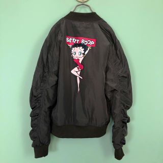 ベティーちゃん bettyboop スタジャン新品未使用タグ付き(スタジャン)