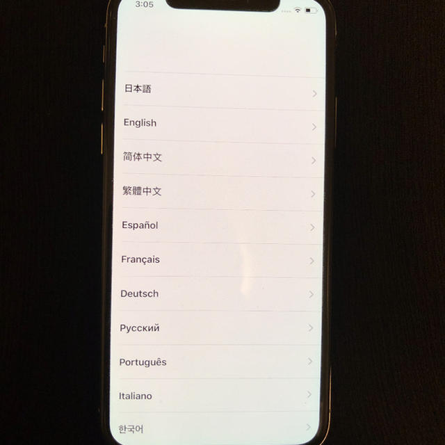 iphone x64GB シルバー docomoスマートフォン本体