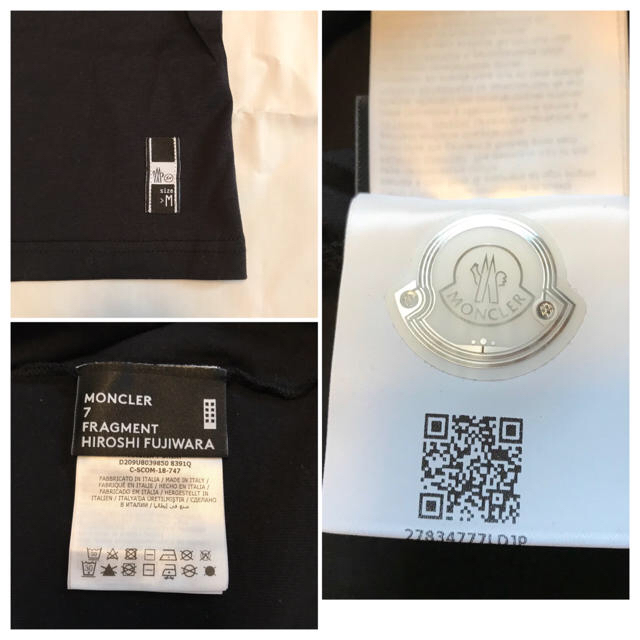 MONCLER(モンクレール)の新品 モンクレール フラグメント コラボTシャツ メンズのトップス(Tシャツ/カットソー(半袖/袖なし))の商品写真