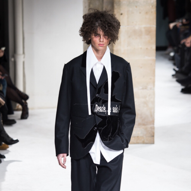 公式ショップ】 Yohji Yamamoto - ヨウジヤマモト 17aw 侍 ジャケット