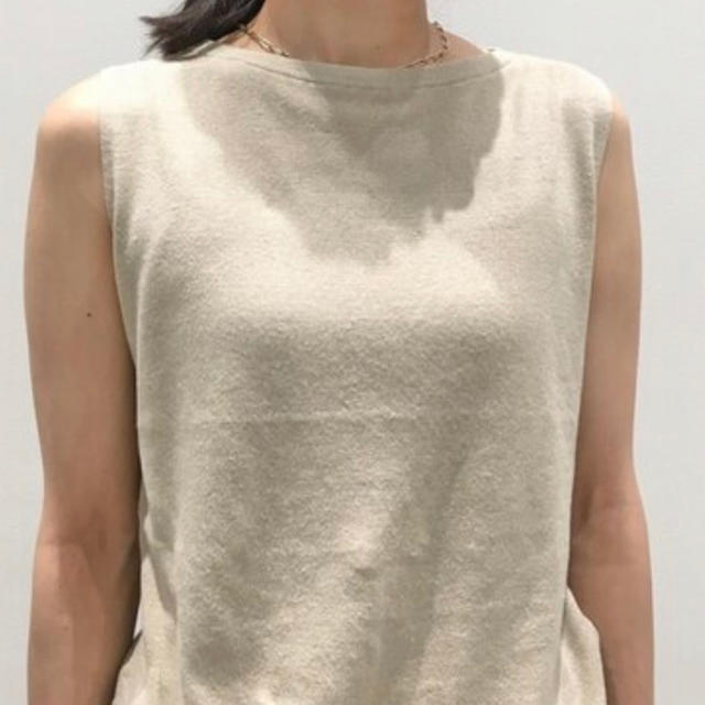 L'Appartement DEUXIEME CLASSE(アパルトモンドゥーズィエムクラス)のLinen  CTN  N/S  knit /アパルトモン レディースのトップス(ニット/セーター)の商品写真