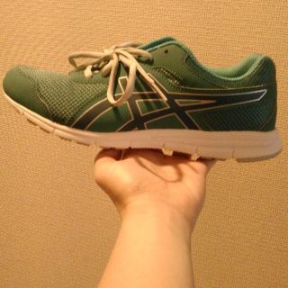 アシックス(asics)の【美品！超軽量！】アシックススニーカー24.5cm(スニーカー)