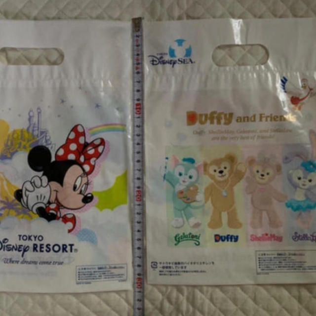 Disney(ディズニー)のディズニー・ビニール袋 25枚 レディースのバッグ(ショップ袋)の商品写真