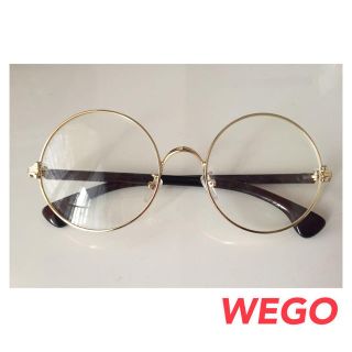 ウィゴー(WEGO)のWEGO 丸メガネ(サングラス/メガネ)