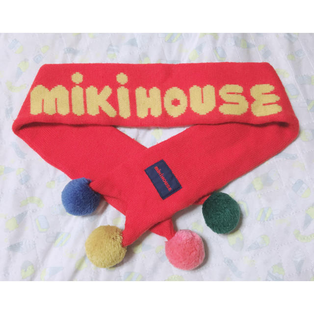 mikihouse(ミキハウス)のMikiHouse ニットマフラー 幼児 キッズ/ベビー/マタニティのこども用ファッション小物(マフラー/ストール)の商品写真