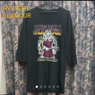 HYSTERIC GLAMOUR/ヒスガールロングTシャツワンピース