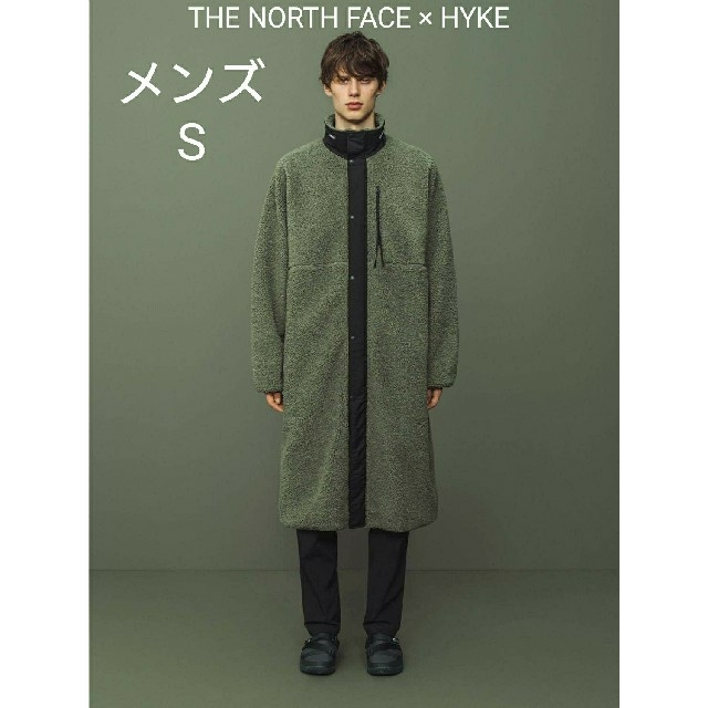 THE NORTH FACE × HYKE テック ボアコート メンズ S