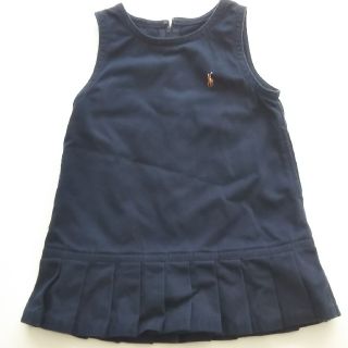 ポロラルフローレン(POLO RALPH LAUREN)の10/28最終値下げ女児   80センチ  ラルフローレン ワンピース(ワンピース)