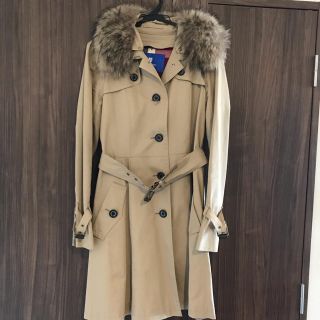 バーバリーブルーレーベル(BURBERRY BLUE LABEL)のblue label コート(トレンチコート)