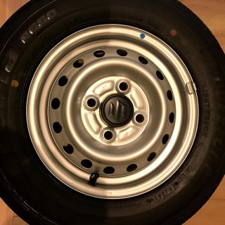 ブリヂストン(BRIDGESTONE)の軽自動車 タイヤホイールセット 新車外し(タイヤ・ホイールセット)