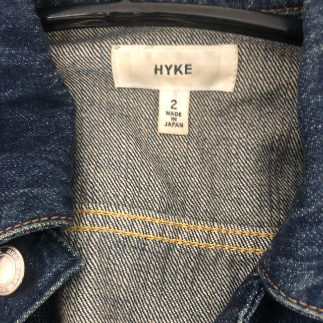 HYKE(ハイク)のHYKEのデニムジャケットTYPE3 レディースのジャケット/アウター(Gジャン/デニムジャケット)の商品写真
