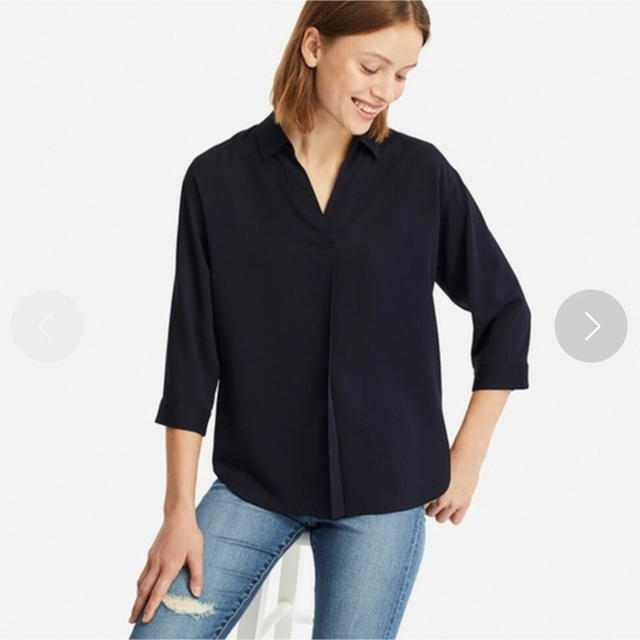 UNIQLO(ユニクロ)のユニクロ シャツ レディースのトップス(シャツ/ブラウス(長袖/七分))の商品写真