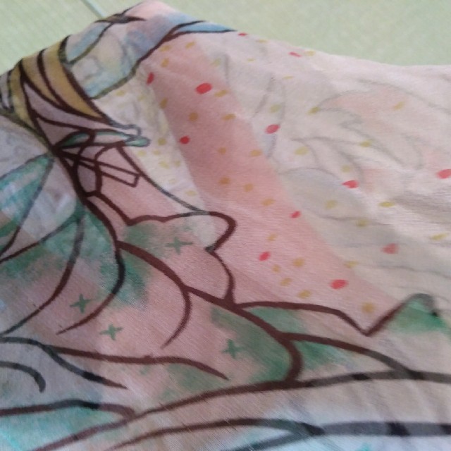 TSUMORI CHISATO(ツモリチサト)のスカート　透け感　ツモリチサト レディースのスカート(ひざ丈スカート)の商品写真