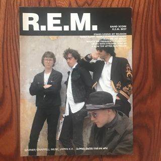 裁断済み R.E.M. ベスト バンドスコア(ポピュラー)