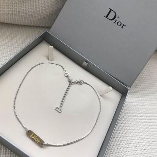 クリスチャンディオール(Christian Dior)のDior★チョーカー★イエロー(ネックレス)