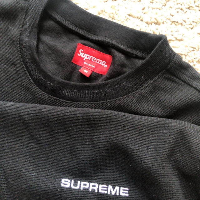 Supreme(シュプリーム)のsupreme 18ss Wafle Ringer 黒 Mサイズ 美品 値下げ メンズのトップス(Tシャツ/カットソー(半袖/袖なし))の商品写真