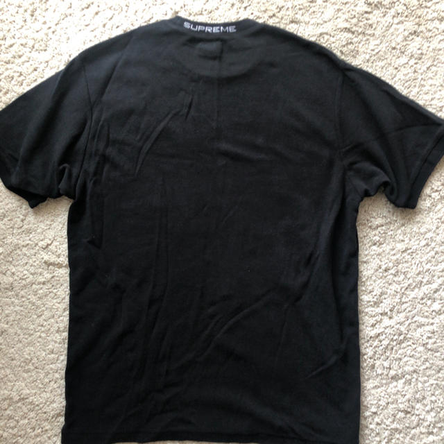 Supreme(シュプリーム)のsupreme 18ss Wafle Ringer 黒 Mサイズ 美品 値下げ メンズのトップス(Tシャツ/カットソー(半袖/袖なし))の商品写真