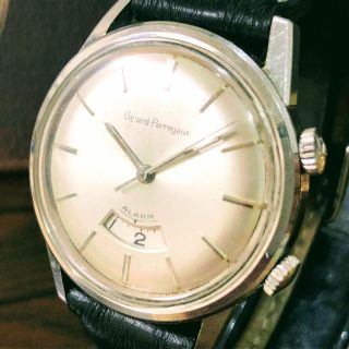 ジラールペルゴ(GIRARD-PERREGAUX)の激レア！ジラールペルゴ Girard Perregaux Alarm 7742(腕時計(アナログ))