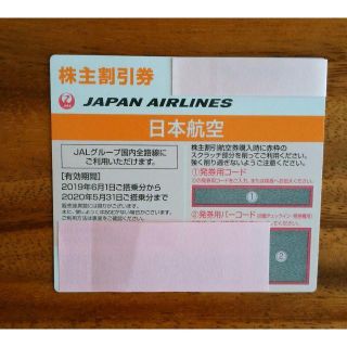 日本航空　株主割引券(その他)