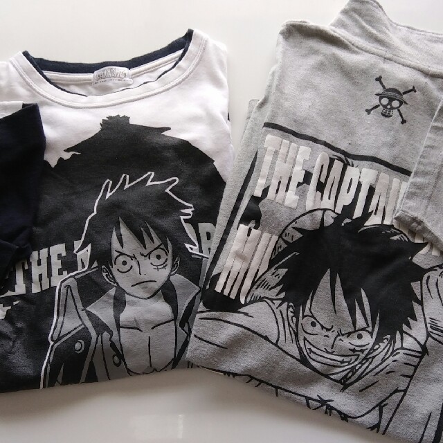 アニメ　ONE PIECE　ワンピース　ポロシャツ　Tシャツ キッズ/ベビー/マタニティのキッズ服男の子用(90cm~)(Tシャツ/カットソー)の商品写真