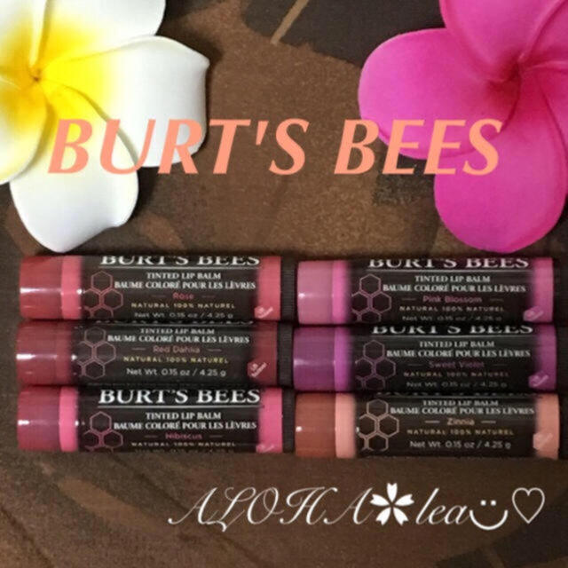 BURT'S BEES(バーツビーズ)のBURT'S BEES　バーツビーズ  ティンテッド リップバーム✿カラーリップ コスメ/美容のスキンケア/基礎化粧品(リップケア/リップクリーム)の商品写真