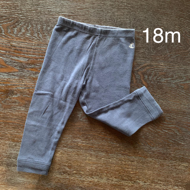 PETIT BATEAU(プチバトー)の美品 プチバトー カルソン 24m パンツ スパッツ  キッズ/ベビー/マタニティのベビー服(~85cm)(パンツ)の商品写真