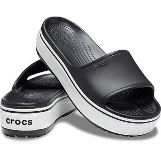 クロックス(crocs)の【新品】クロックス(CROCS) クロックバンド プラットフォーム スライド(サンダル)