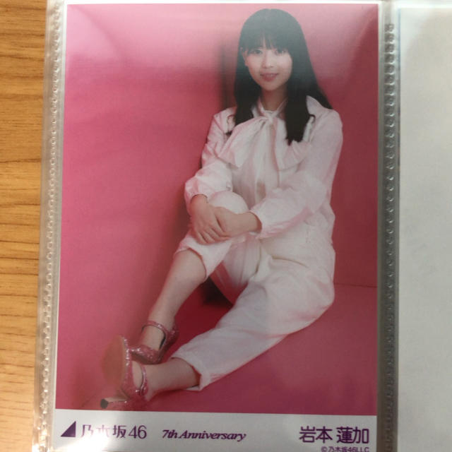 乃木坂46 生写真 岩本蓮加 7th anniversary ピンク 桃 rabitoclinic.com