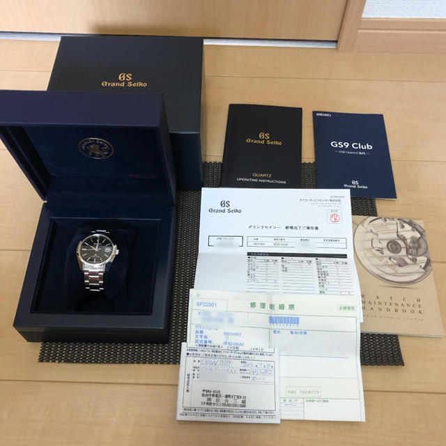 大人気新作  Grand Seiko マスターショップ限定 華蔵院様専用　　　グランドセイコーSBGV007 - 腕時計(アナログ)
