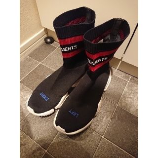 リーボック(Reebok)の28.0cm VETEMENTS ソックススニーカー(スニーカー)