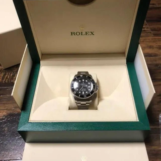 ロレックス(ROLEX)のロレックス Rolex ディープシー 黒 シードゥーエラー デイトあり(腕時計(アナログ))