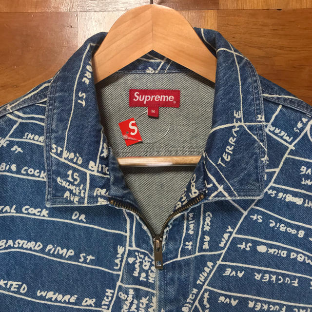 Supreme(シュプリーム)のSupreme /Gonz Map Work Jacket /M メンズのジャケット/アウター(Gジャン/デニムジャケット)の商品写真