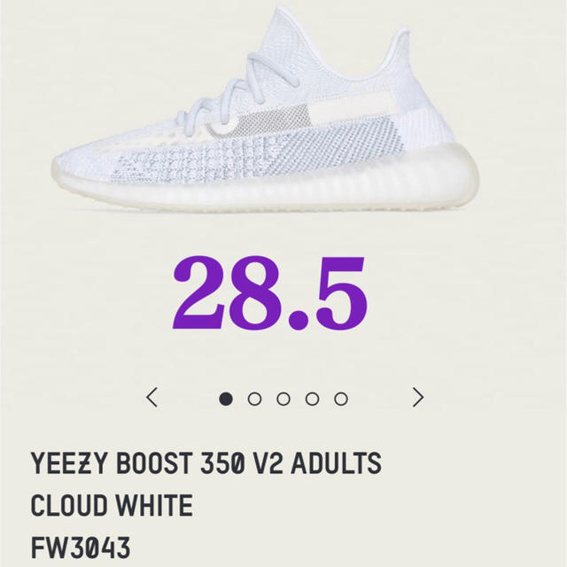 商品番号YEEZY BOOST 350 V2