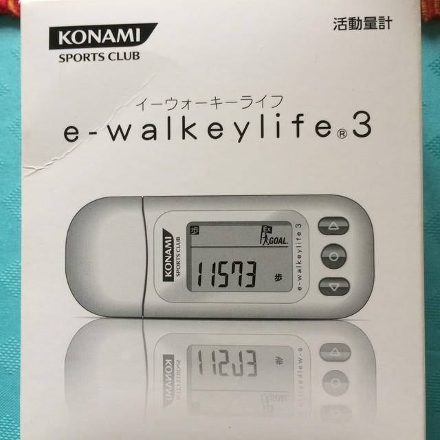 KONAMI(コナミ)の万歩計(歩数計・活動量計) スポーツ/アウトドアのトレーニング/エクササイズ(ウォーキング)の商品写真