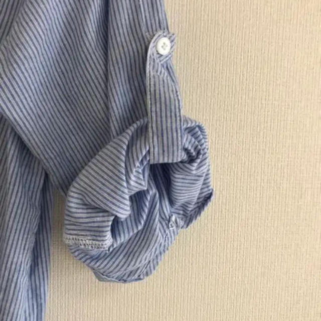 ロールアップシャツ レディースのトップス(シャツ/ブラウス(長袖/七分))の商品写真