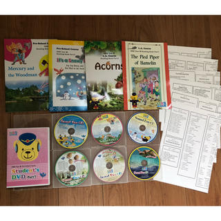子供英語教材 メガブルーバード CD 歌詞カード 絵本 DVD(知育玩具)