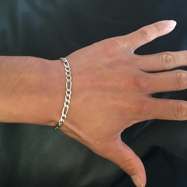 AVALANCHE(アヴァランチ)のAVALANCHE silver 925 bracelet メンズのアクセサリー(ブレスレット)の商品写真