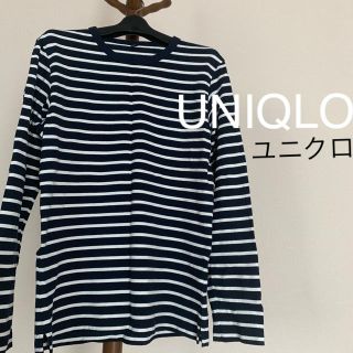 ユニクロ(UNIQLO)のロンＴ カットソー 長袖 ユニクロ UNIQLO(Tシャツ/カットソー(七分/長袖))