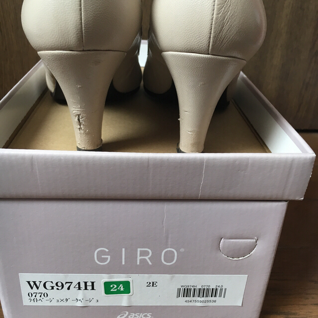 GIRO(ジロ)のASICS GIRO パンプス レディースの靴/シューズ(ハイヒール/パンプス)の商品写真