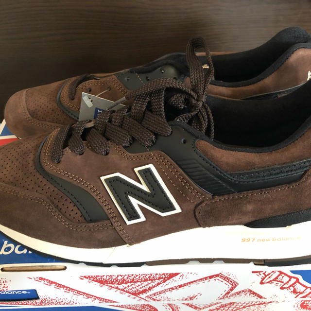 New Balance(ニューバランス)のNEW BALANCE ML997DBR  26.5cm USA製 新品 メンズの靴/シューズ(スニーカー)の商品写真